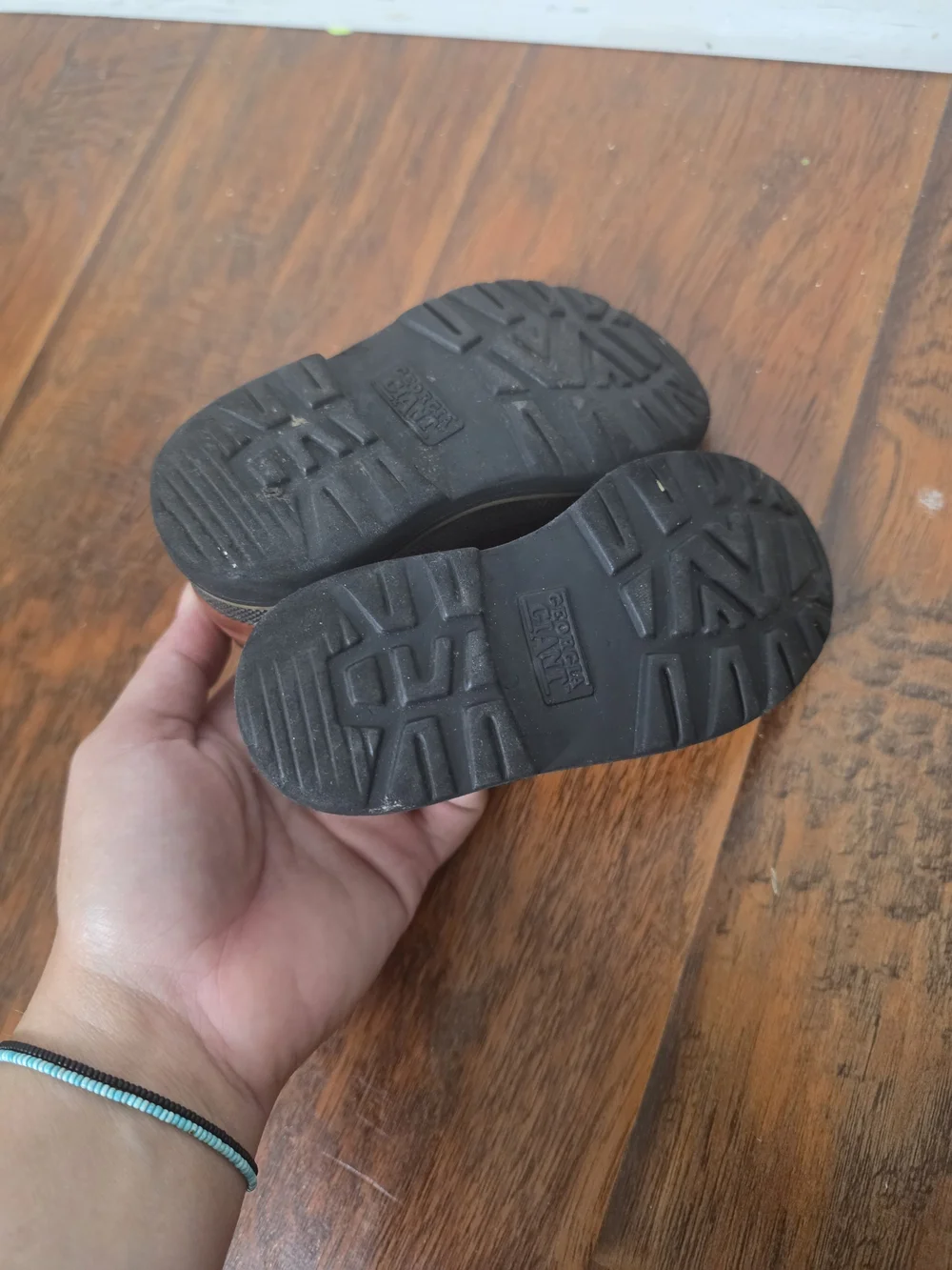 Georgia Boots Georgia Giant Romeo Toddler Leather Ankle Boots Size 8